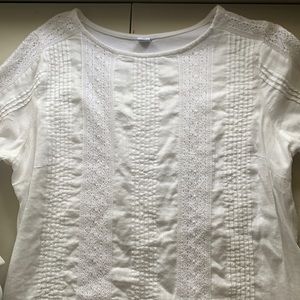 White Old Navy Blouse